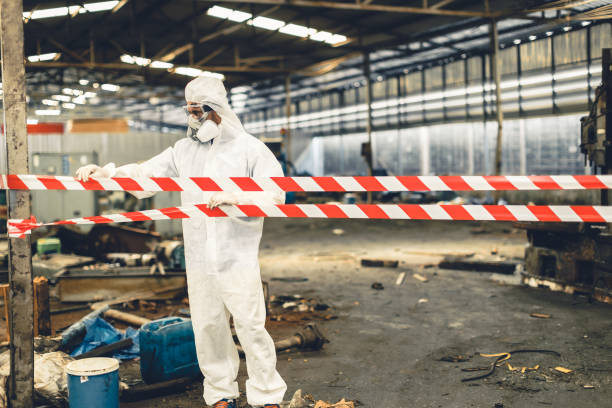 Professional Odor Removal technician working in Skyforest, CA
